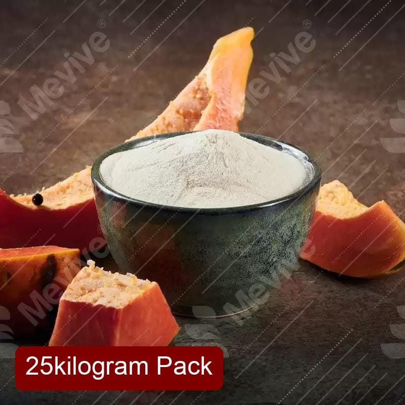 Papaya Spray Dried Fruit Juice Powder (25kg) | Nutrient-Rich Instant Soluble Powder | Natural Flavoring