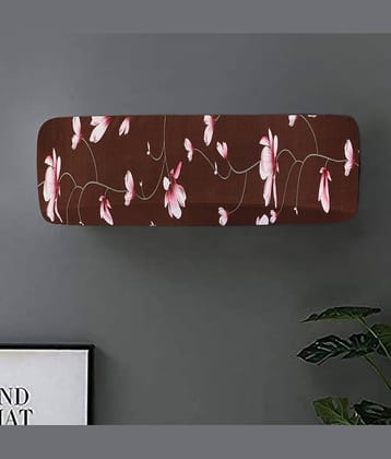 Single Polyester Blend Brown AC Cover for 1 Ton Split AC