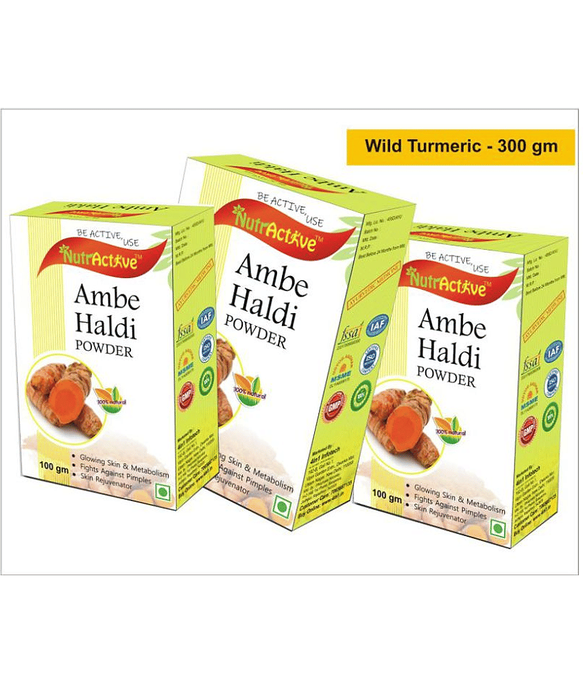 Nutractive Ambe Haldi Powder 100 Gm Pack of 3