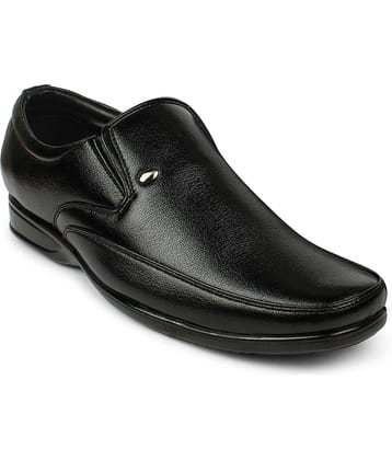 Action Office Non-Leather Black Formal Shoes