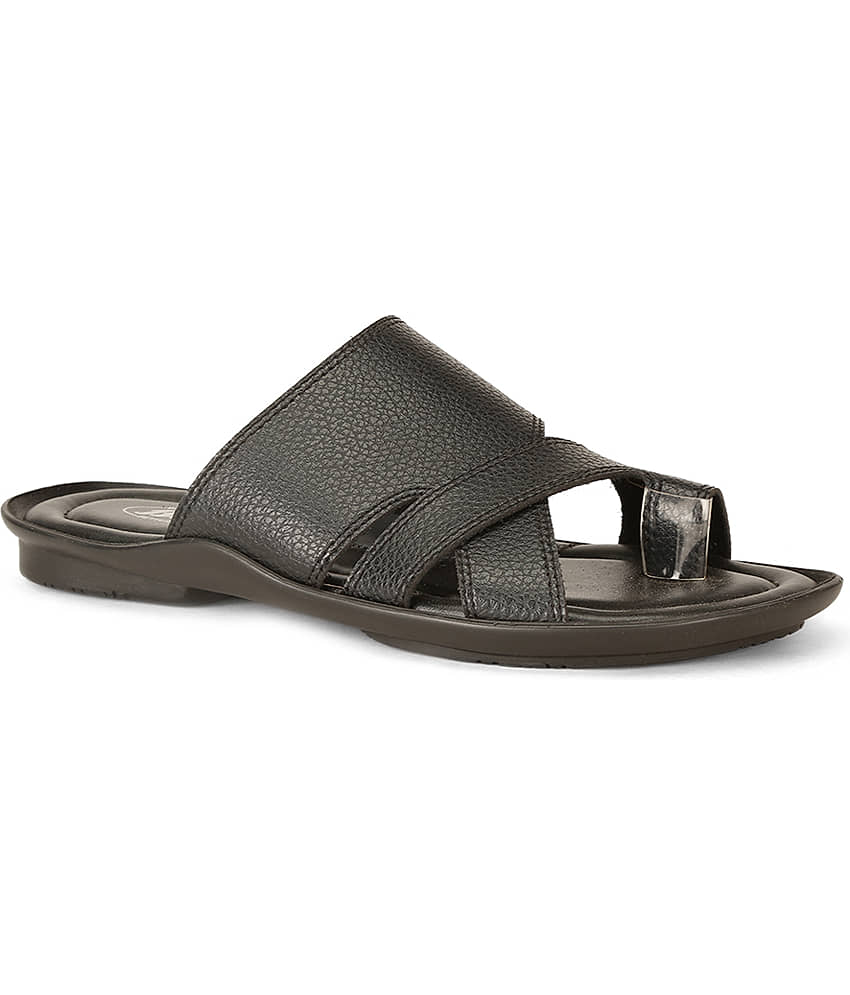 Bata - Black Men's Sandals