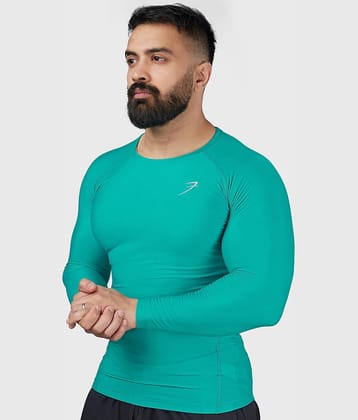 Fuaark - Grey Nylon Slim Fit Men's Sports T-Shirt ( Pack of 1 )