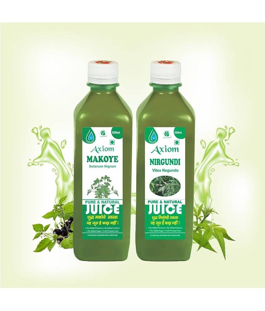 Axiom Nirgundi Juice 500ml Makoye Juice 500ml Liquid 2 ml