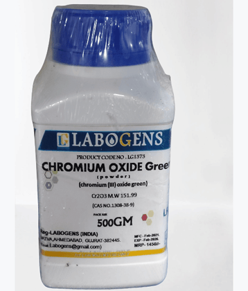 CHROMIUM OXIDE Green powder 500GM