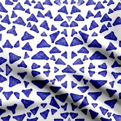 Indigo tri blues-Chinnon Chiffon