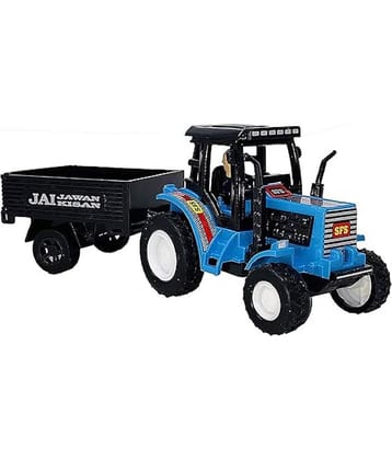 FEDIFU Farmer Tractor Toy with Trolley Toy | Pull Back Vehicles | Trucks for 3+ Years Old Kids | Boys | Girls | Multicolor