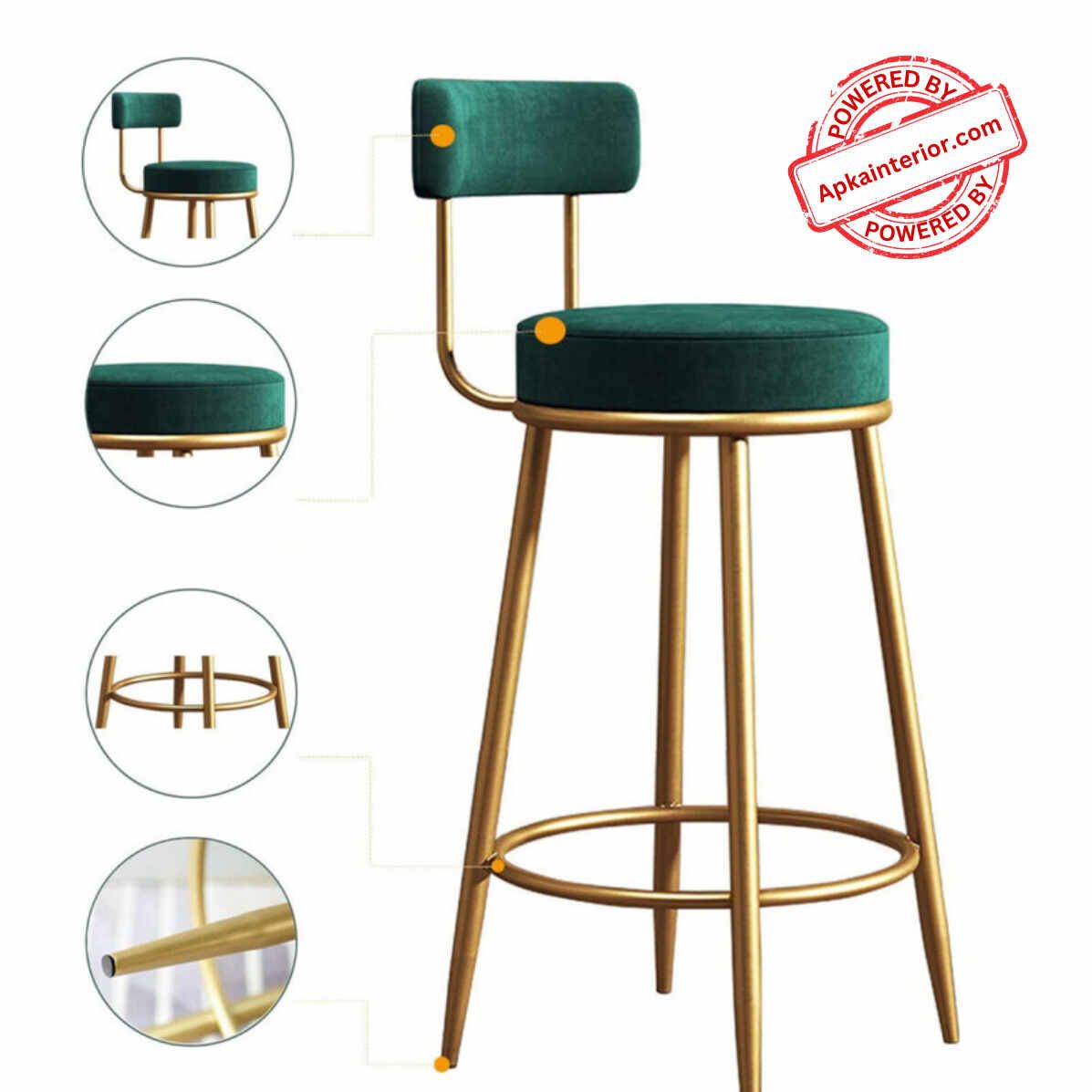 Anthrax Metal Bar Chair