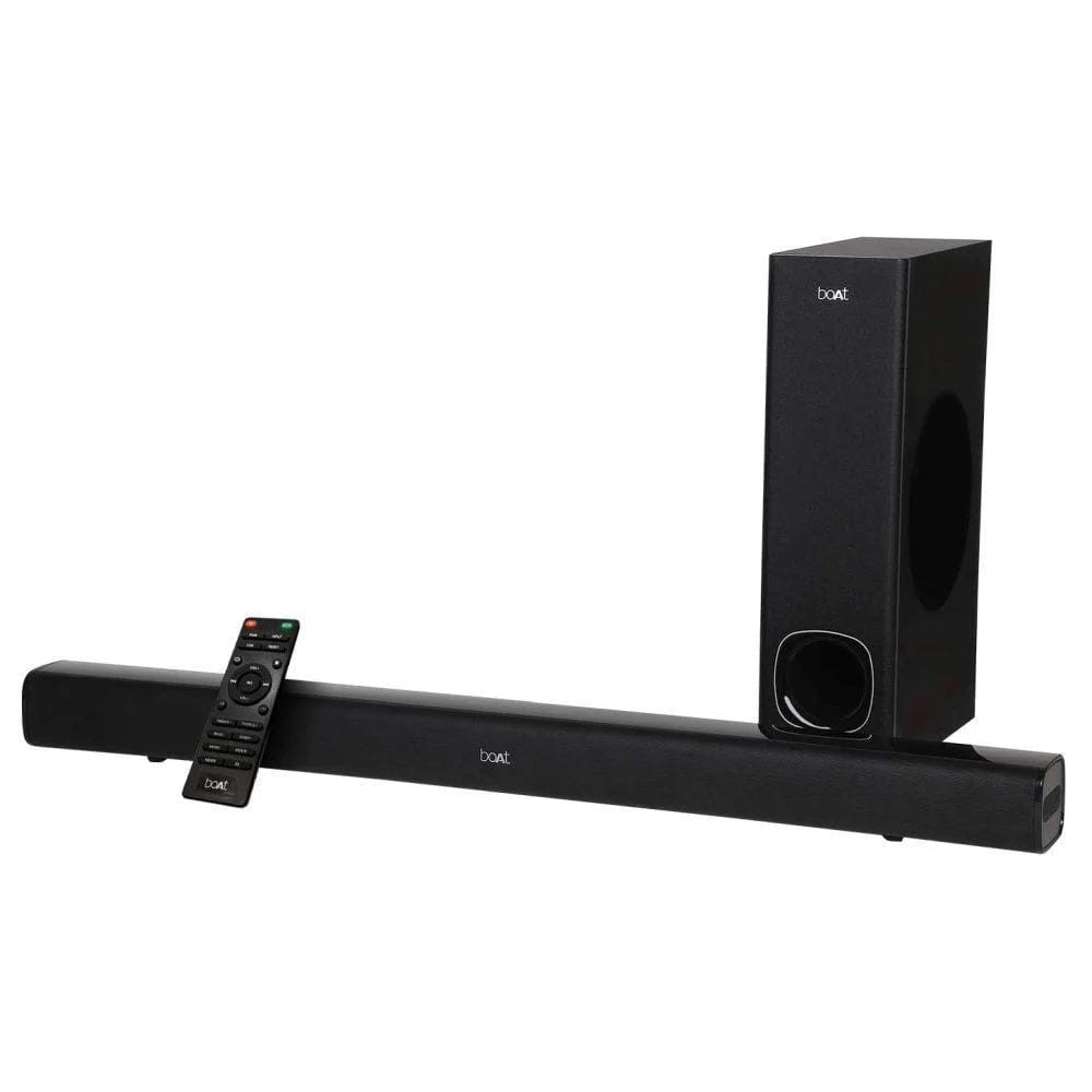 boAt Aavante Bar 1200 80 W Bluetooth Party Speaker (Premium Black, 2.1 Channel) boAt Aavante Bar 1200 80 W Bluetooth Party Speaker (Premium Black, 2.1 Channel) - matte black