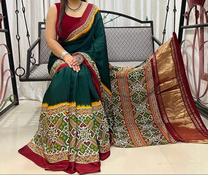 Pattola Print Modal Silk Style 4-Pattola Print