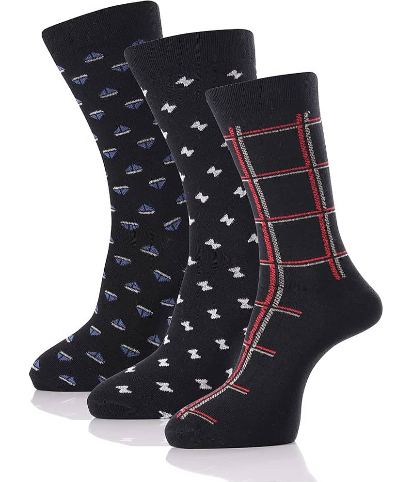 RC. ROYAL CLASS Cotton Full Length Socks Pack of 3