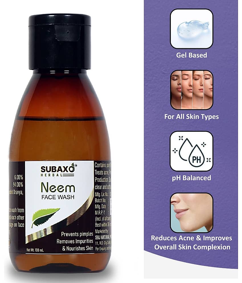 Subaxo - Exfoliating Face Wash For All Skin Type ( Pack of 1 )