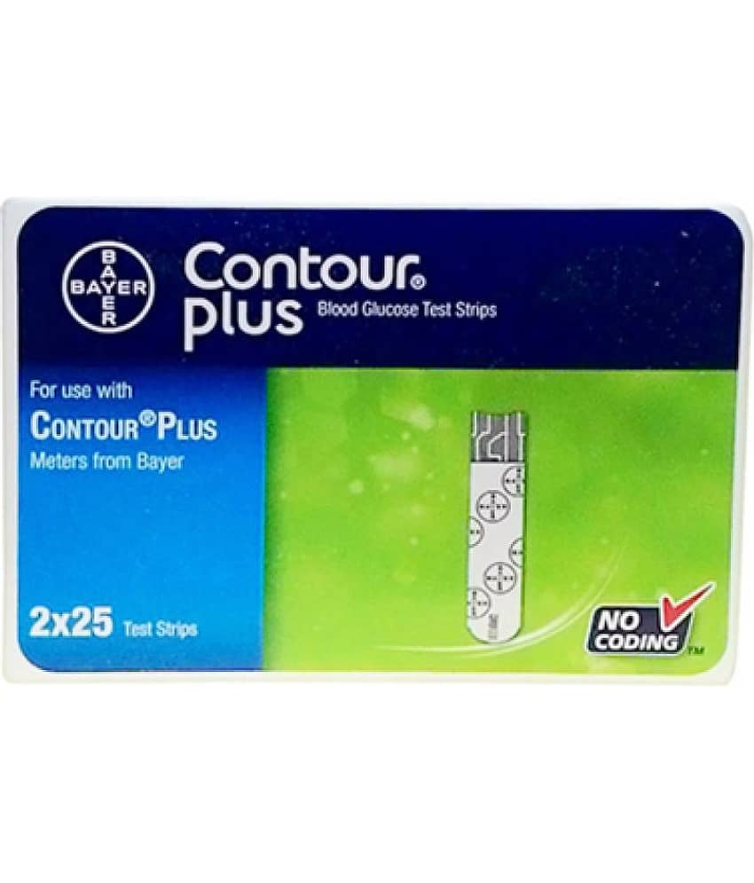 Bayer Contour Plus 50 Strip(Packof1)