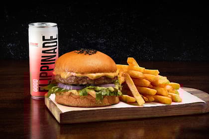 Chicken BFF Meal (Burger + Fries + Flippinade)