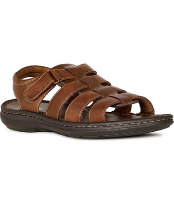 Bata - Brown Men's Sandals