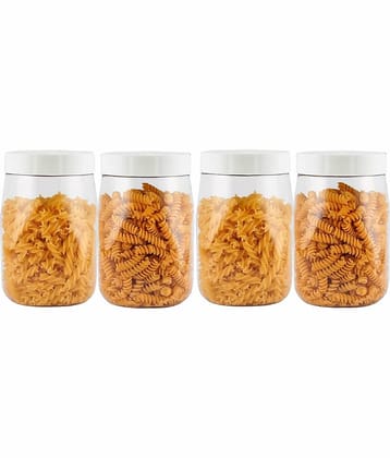 PearlPet - White Polyproplene Utility Container ( Pack of 4 )