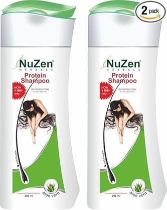 Nuzen Protein Shampoo Aloe Vera - 100 ml