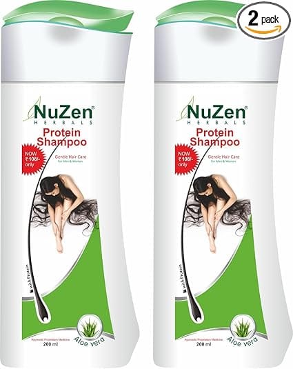 Nuzen Protein Shampoo Aloe Vera - 100 ml