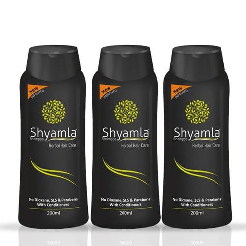 Shyamla Shampoo 200ml (200ml - Pack of 3) Shyamla Shampoo 200ml (200ml - Pack of 3) - black / 200 ml (Pack of 3)