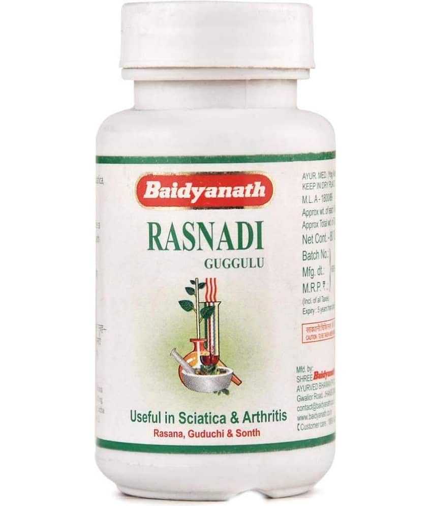 Baidyanath Rasnadi Guggulu Tablet 80 No.S Pack of 1