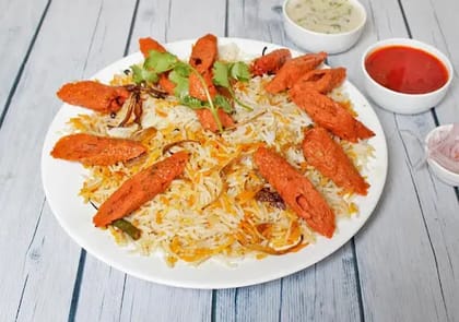 Mutton Seekh Biryani