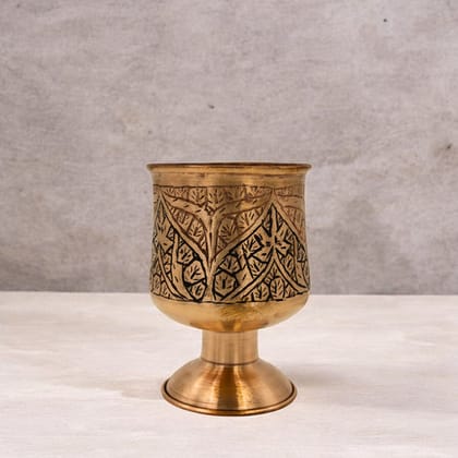 Kashmiri Copper Black Glass Kashmiri Copper Black Glass