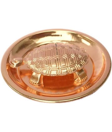 PAYSTORE Sarva Ichha Kachua/Kachuva Plate Copper Yantra Wish Turtle Tortoise