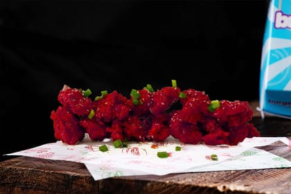 Dakgangjeong -  Korean Spicy Honey Gochujang Fried Chicken (12 Pcs)