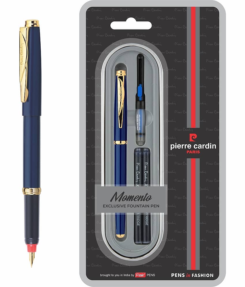 Pierre Cardin Momento Fountain Pen (Blue)