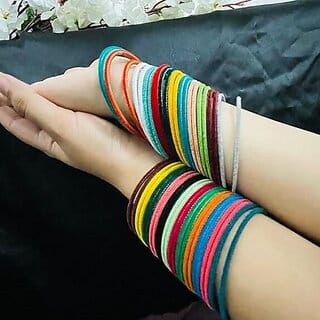 Omsar Jewelry Alloy Bangle Set (Pack of 36)