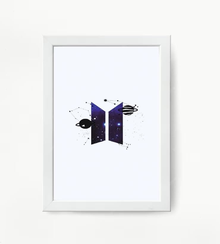 NOKKES Bts Army Bangtan Boy V suga J-Hope Jungkook Jin Jimin Rm 5X7 Inch Size Photo Frame Photo Home Office_AQW241