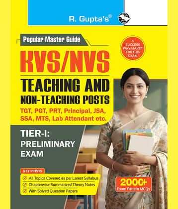 KVS/NVS: Teaching & Non-Teaching Posts (Tier-I) Preliminary Exam Guide