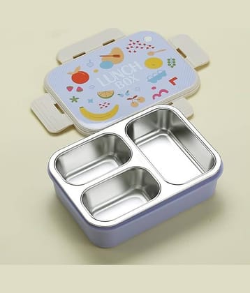 analog kichenware Kids/School/Office Stainless Steel Lunch Box 1 - Container ( Pack of 1 )