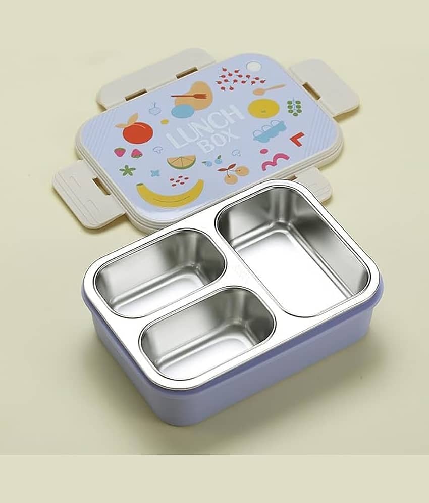analog kichenware Kids/School/Office Stainless Steel Lunch Box 1 - Container ( Pack of 1 )