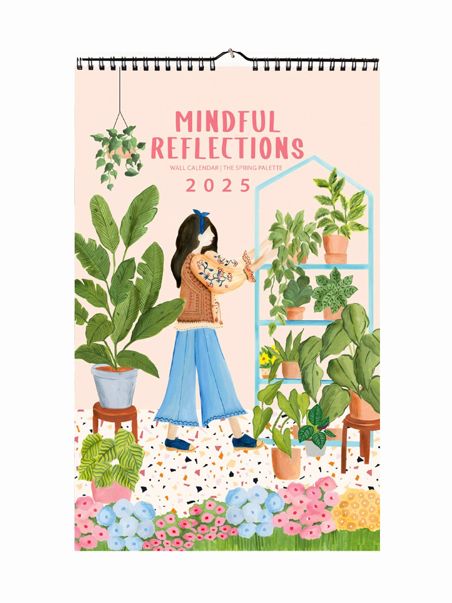 Mindful Reflections Wall Calendar 2025 | Freebie worth INR 150
