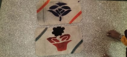 Absorbent Microfiber Bath Mats Set