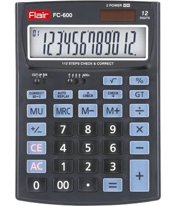 Flair Fc 600 Basic Calculator (12 Digit)