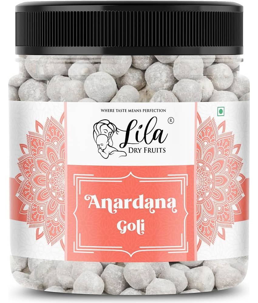 LILA DRY FRUITS Anardana Goli Mukhwas Candy 350g Sweet & Tangy Mouth Freshener
