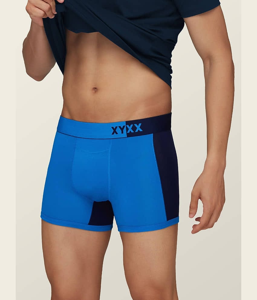 XYXX Pack of 1 Modal Trunks For Men's ( Blue )