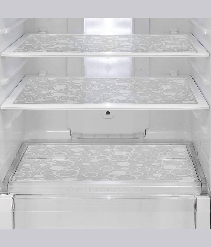 Revexo Set of 3 PVC White Fridge Mats