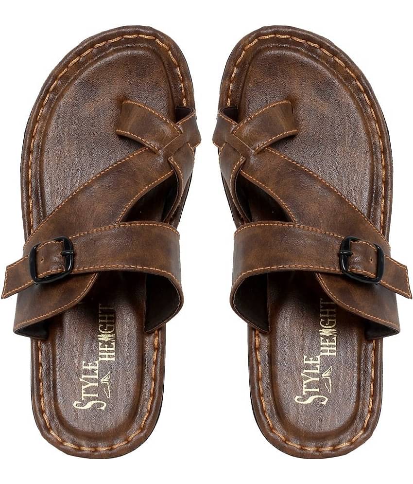 Style Height Rust Flip Flops
