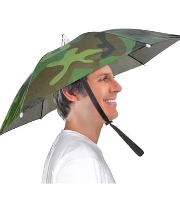 Infispace Green Hand's Free Umbrella