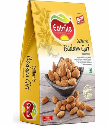 Eatriite California Badam Giri (Plain Almond Kernel)(200 g)