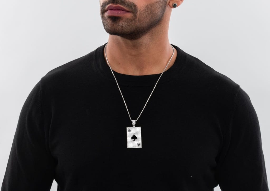 Ace Of Spades Pendant