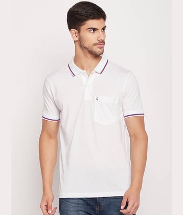 UNIBERRY Pack of 1 Cotton Blend Regular Fit Solid Half Sleeves Men's Polo T Shirt ( Olive )