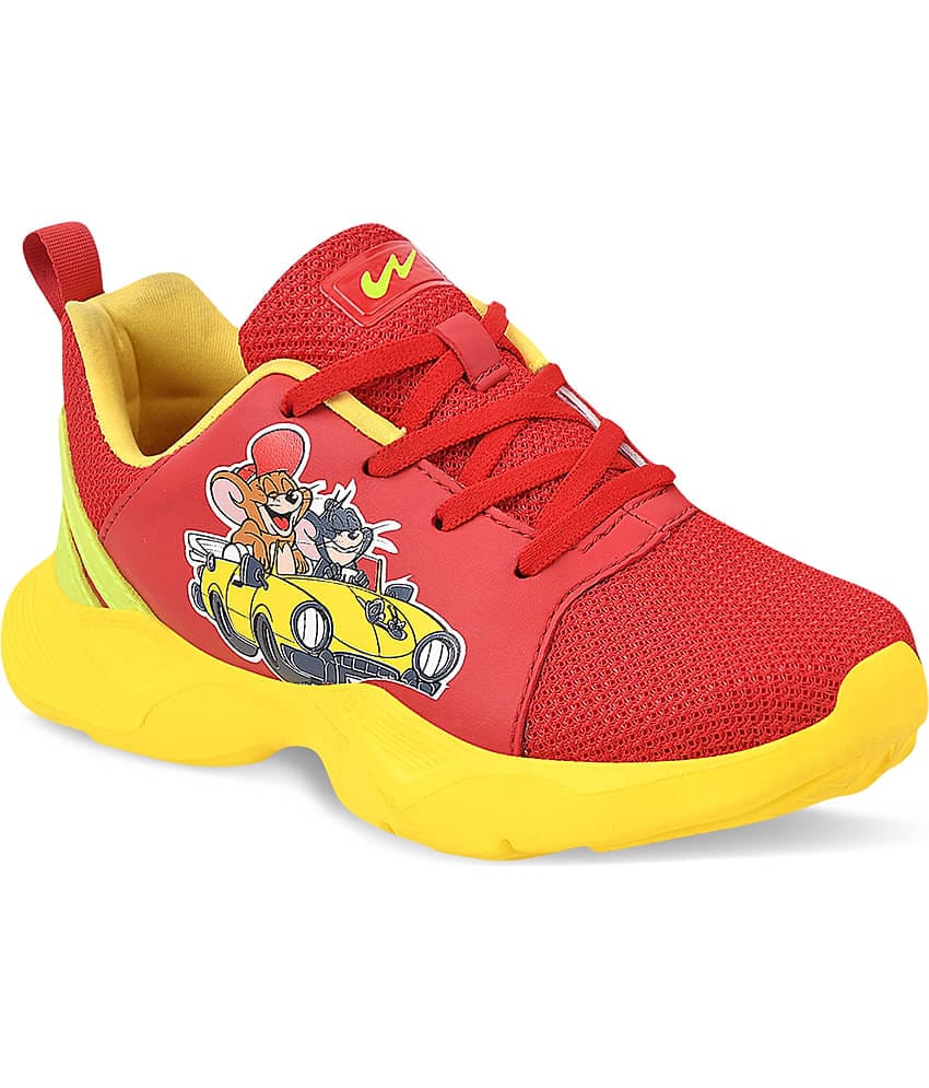 Campus - Red Boy's Sports Shoes ( 1 Pair )