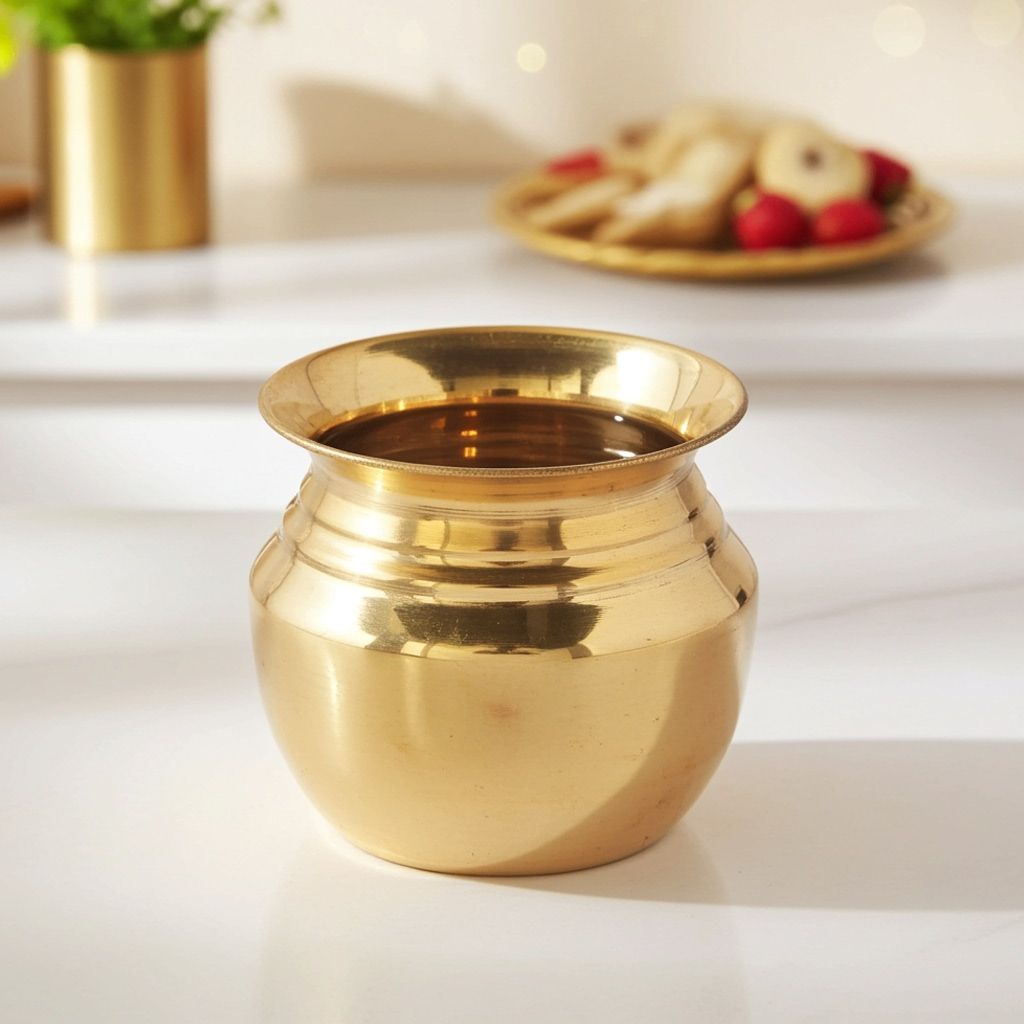 Brass Handi Lota No. 5 , 390 ML (ZMAS284 D)