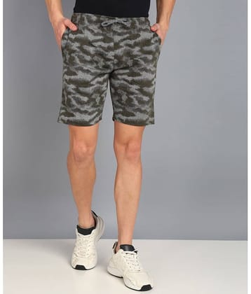 XFOX Grey Melange Blended Men's Shorts ( Pack of 1 )