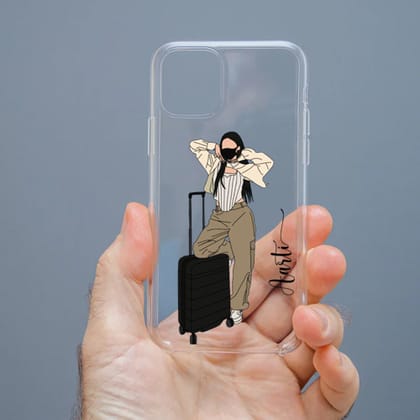 Personalized Cute Girl Transparent Silicon Case Customised with Name for Oppo, Vivo, Redmi, Realme, Poco, Mi, OnePlus, Samsung, iPhone, and More - design 15 Personalized Cute Girl Transparent Silicon Case Customised with Name for Oppo, Vivo, Redmi, Realme, Poco, Mi, OnePlus, Samsung, iPhone, and More - design 15