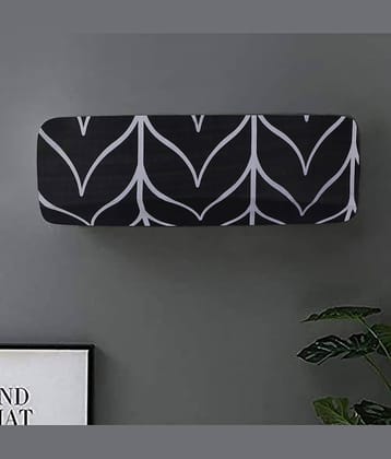 Single Polyester Blend Black AC Cover for 1 Ton Split AC