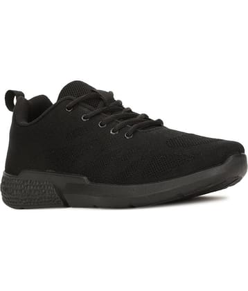 Bata Black Men's Sports Running Shoes